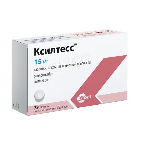 Ксилтесс таб. п/о плен. 15мг №28