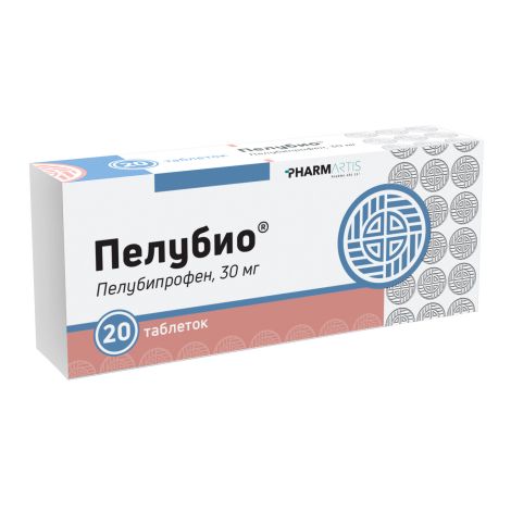 Пелубио таб. 30мг №20 №3