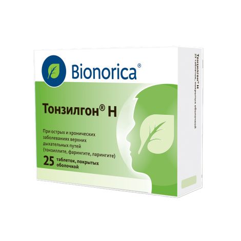 Тонзилгон Н таб.п/о №25