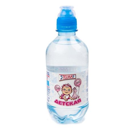 Ригла Стэлмас вода питьевая для дет.питания 0+ негаз. 0,33л