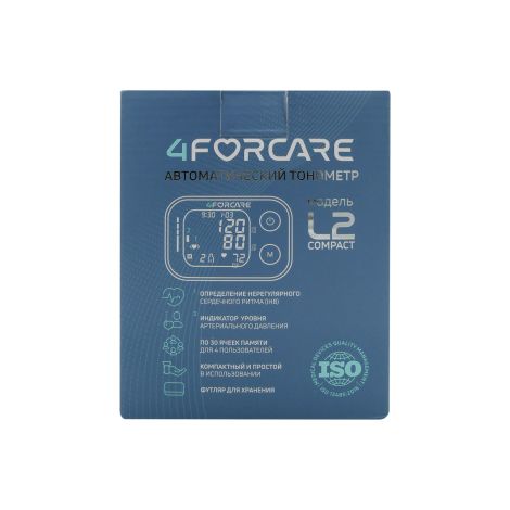 4FORCARE тонометр автоматический на запястье L2 компакт №1 №2