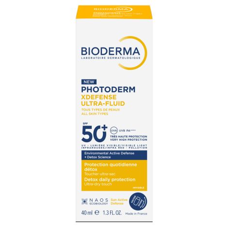 Биодерма Фотодерм иксдефенсе флюид солнцезащитный для всех типов кожи SPF50+ 40мл №2