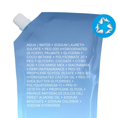 Ля Рош-Позе Липикар Лавант Успокаивающий гель для душа для чувствительной кожи детей и взрослых с маслом ши, рефил (сменный блок) 400мл №9