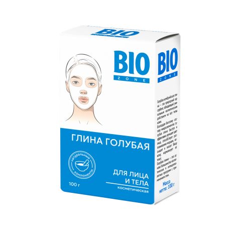 Биозон глина голубая для лица и тела кембрийская 100г №9