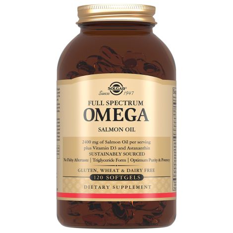 Солгар Омега-комплекс из дикого океанического лосося капс. №120