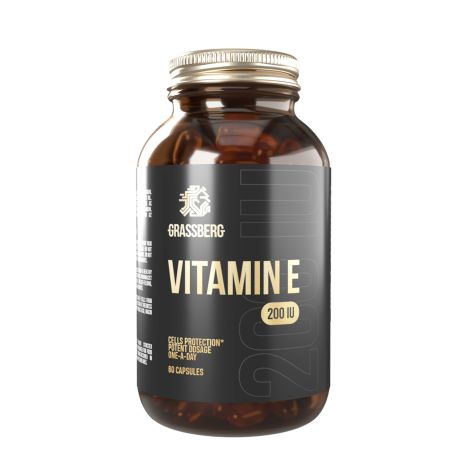 Грассберг Витамин Е 200МЕ капсулы №60