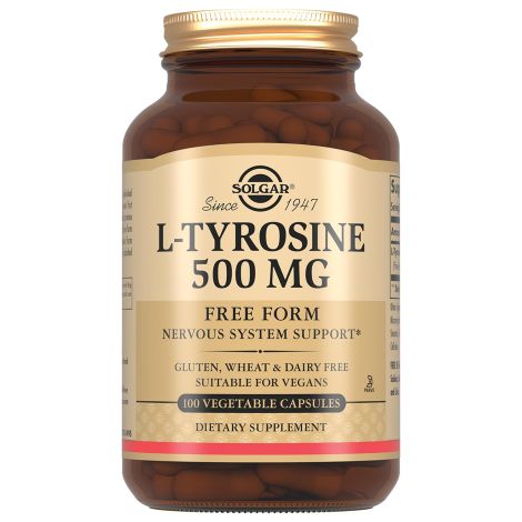 Солгар L-тирозин 500мг капсулы №100