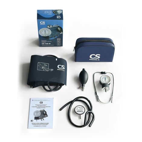 СиЭс Медика тонометр СS-106 М механический+фонендоскоп №4