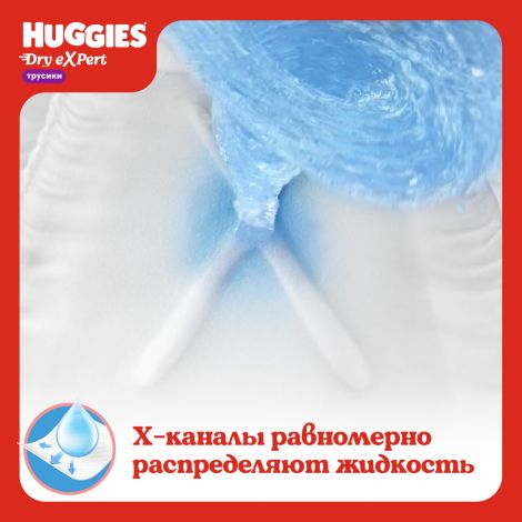 Хаггис трусики-подгузники Драй эксперт р-р 5/12-17кг/№15 №3