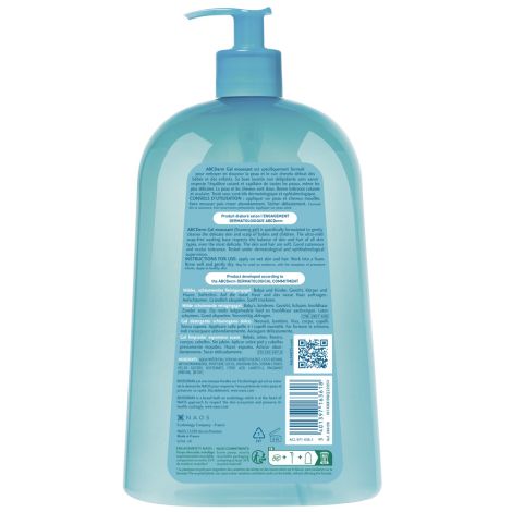 Биодерма ABCДерм гель для душа для детей очищающий 1000мл №2