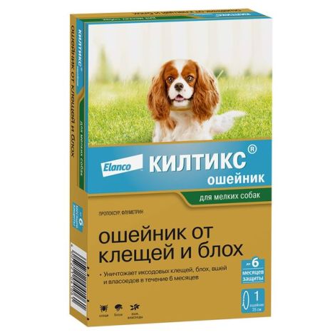 Килтикс ошейник инсектоакарицидный 35см №1 (для собак мелких пород)