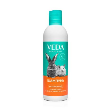Шампунь витаминный для грызунов Veda флакон 220мл