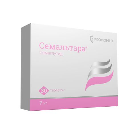 Семальтара таб. 7мг №30