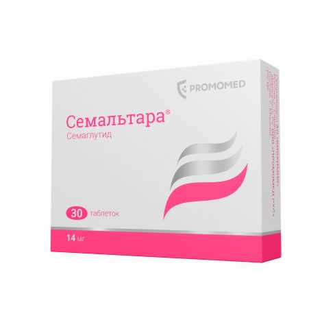 Семальтара таб. 14мг №30 №2