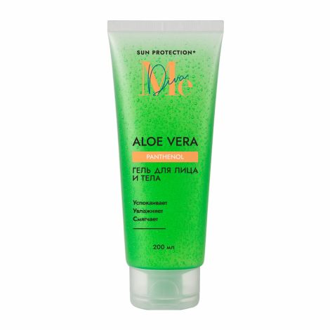 Медива гель Алоэ-Вера для лица и тела с Д-пантенолом 200мл