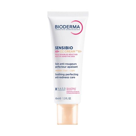Биодерма Сенсибио AR+ СС крем для чувствительной кожи успокаивающий SPF50+ 40мл