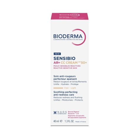 Биодерма Сенсибио AR+ СС крем для чувствительной кожи успокаивающий SPF50+ 40мл №2