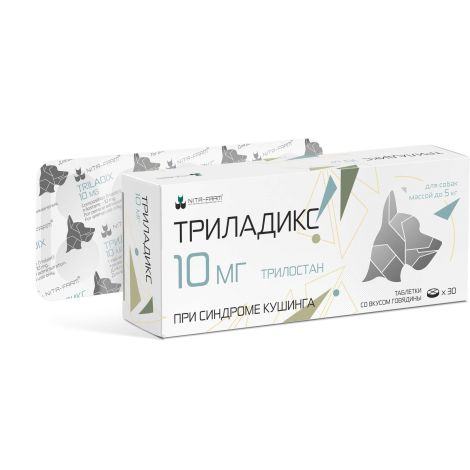 Триладикс таб. для приема внутрь 10мг №30/д/собак до 5кг №3