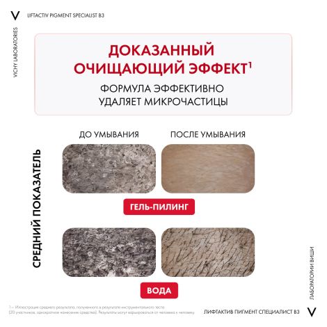 Виши ЛифтАктив Пигмент Специалист В3 гель-пилинг для умыв. туба 125мл №4