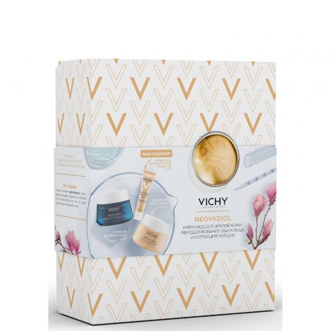 Виши Неовадиол набор крем дневной 50мл+крем ночной 50мл+крем для области вокруг глаз 15мл
