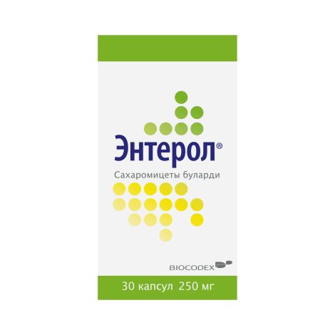 Энтерол капс. 250мг №30 фл.