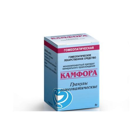 Камфора гранулы гомеопат. 8г