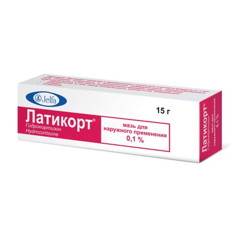 Латикорт мазь 0,1% 15г №2
