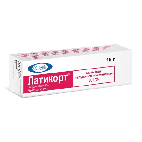 Латикорт мазь 0,1% 15г №3