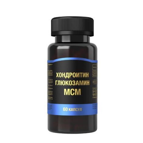 Хондроитин / Глюкозамин / МСМ капсулы 1000мг № 60