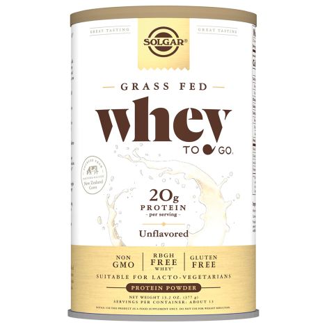 Солгар вэй ту гоу сыворотка белковая б / ароматиз. порошок 377г