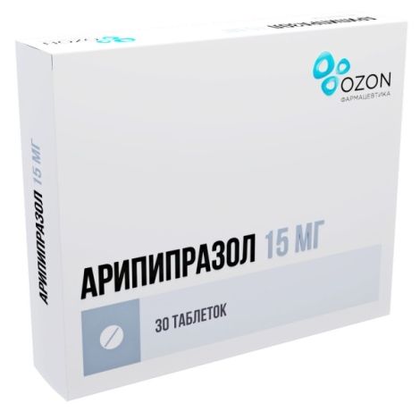 Арипипразол таб. 15мг №30