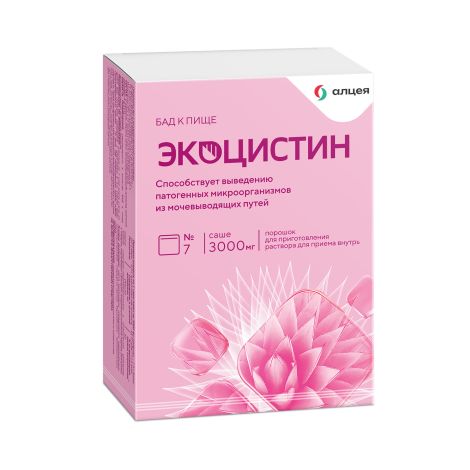 Экоцистин пор.д/приг.р-ра 3000мг пак.-саше №7
