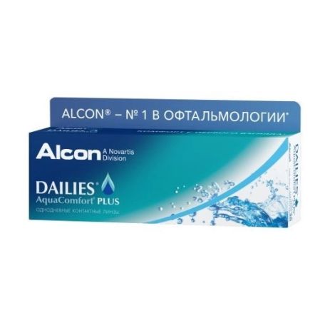 Алкон линзы контактные 1день дейлиз аквакомфорт плюс -1,75 №30