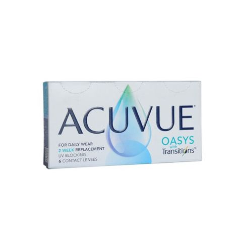 Акувью линзы контактные 2недельные Оазис транзишен -3,25 N6 №2