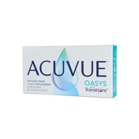 Акувью линзы контактные 2недельные Оазис транзишен -3,25 N6