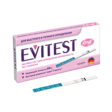 Эвитест тест-полоска для определения беременности №2