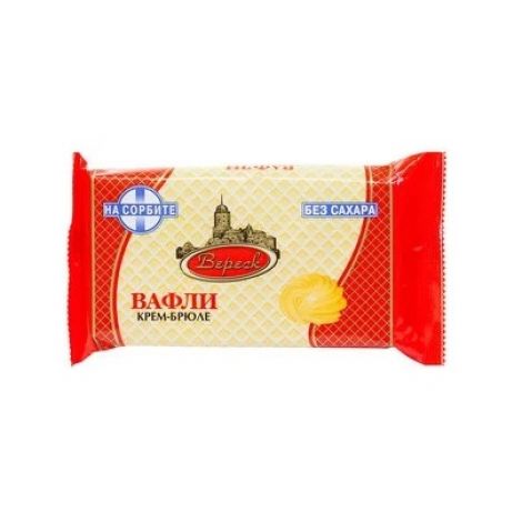 Невские вафли Крем-брюле на сорбите 95г