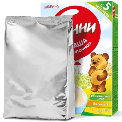 Винни каша молочная кукуруза от 5мес. 250г №2
