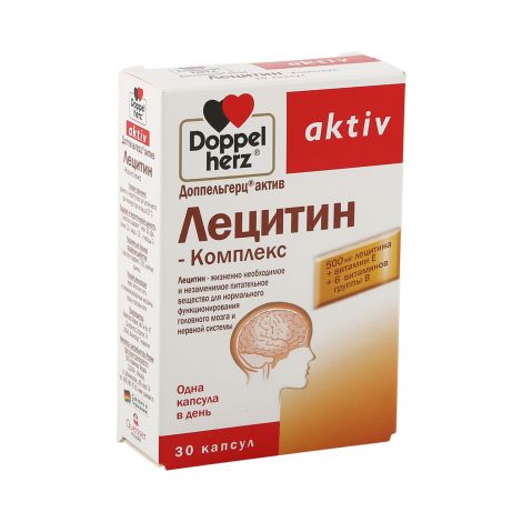 Доппельгерц Актив Лецитин-Комплекс Капс. №30 (Queisser Pharma.