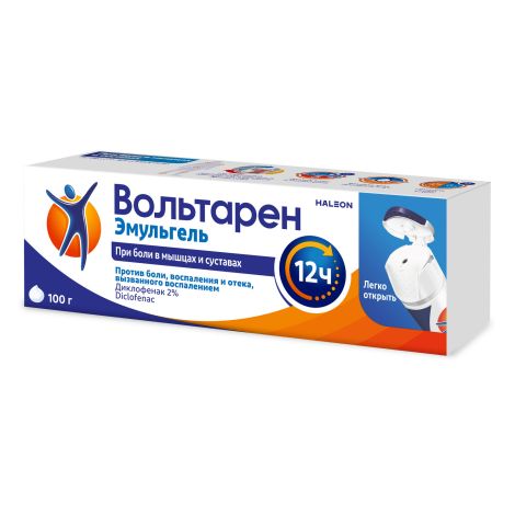 Вольтарен эмульгель 2% 100г  №4