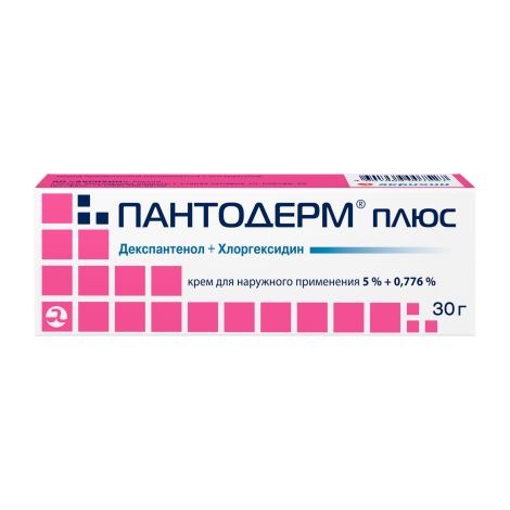 Пантодерм плюс крем для нар. прим.5%+0,776% 30г