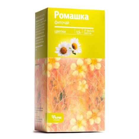 Ромашка трава и цветки ф/п 1,5г №20