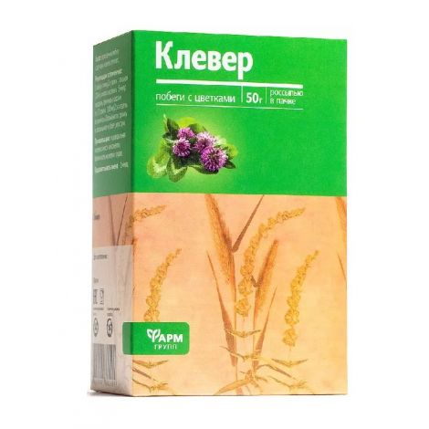 Клевер побеги с цветками 50г