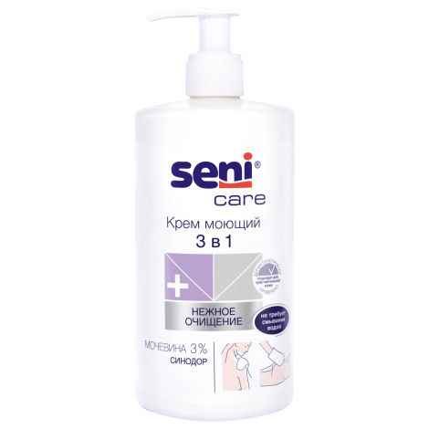 Seni Care Крем моющий 3в1 500 мл