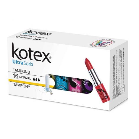 Тампоны Kotex Normal Ultra Sorb №16