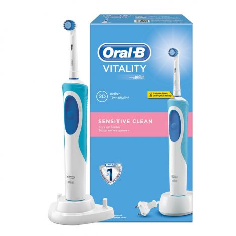 З/щ ОралБи электрич Виталити D12.513S Sensitive clean (тип3709)