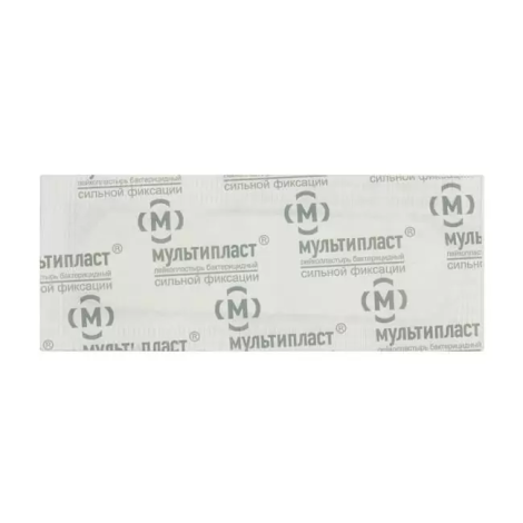 Лейкопластырь бакт. 2.3смХ7.2см Мультипласт.