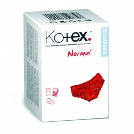 Котекс прокладки ежедневные нормал № 60