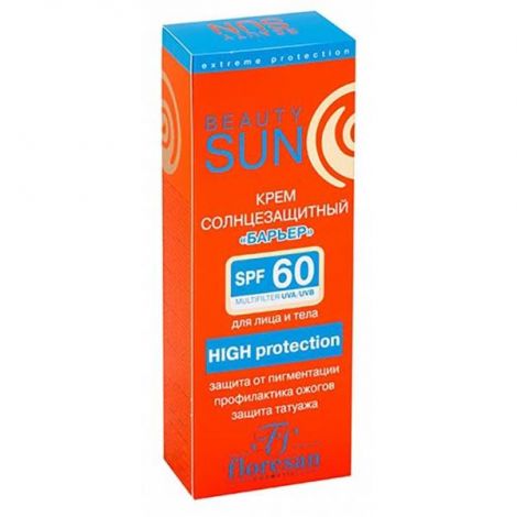Формула 283 крем для лица и тела солнцезащитный барьер spf60 туба 75мл