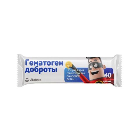 Витатека гематоген детский Доброты 40г БАД